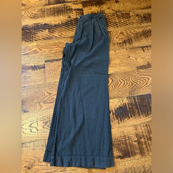 COPY - Anthropologie Wide-leg Linen Pants - Picture 3 of 11